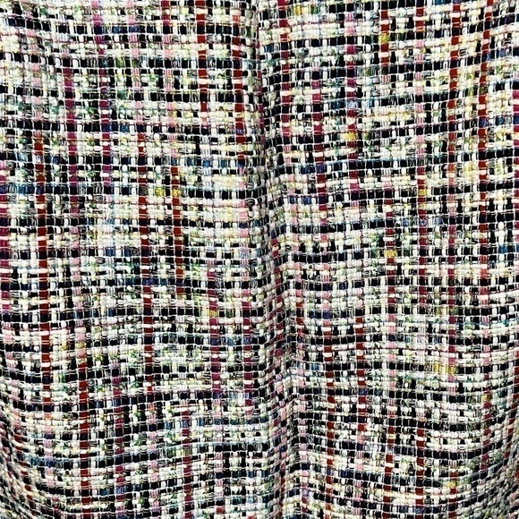 J. Crew Tweed Skirt w/ Cream Liner, Sz 6- NWT - Picture 3 of 5